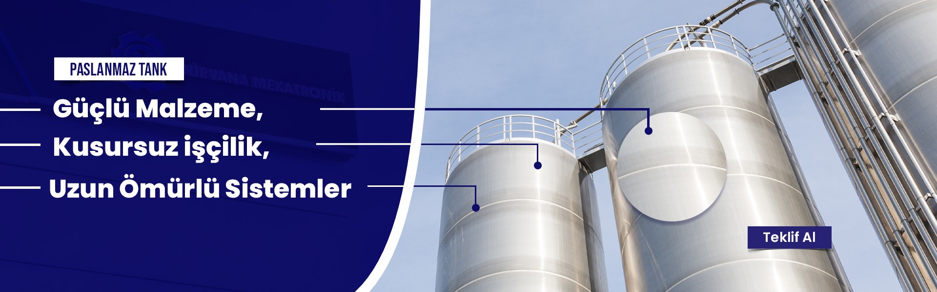 paslanmaz tank